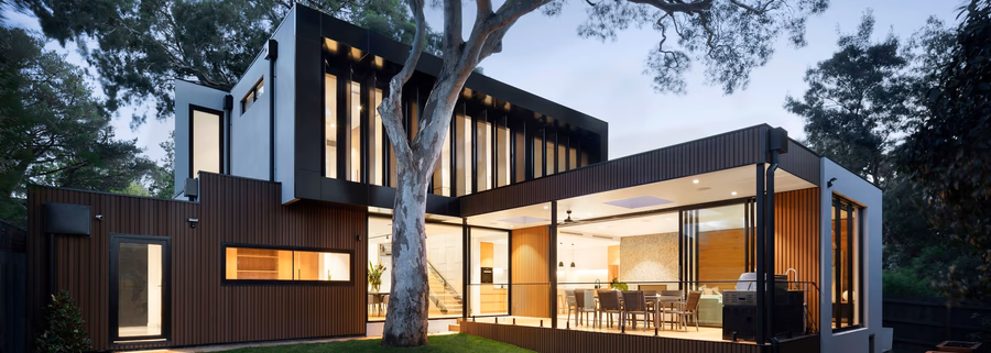Maison neuve moderne livrée par Landes Habitat dans les Landes (40)