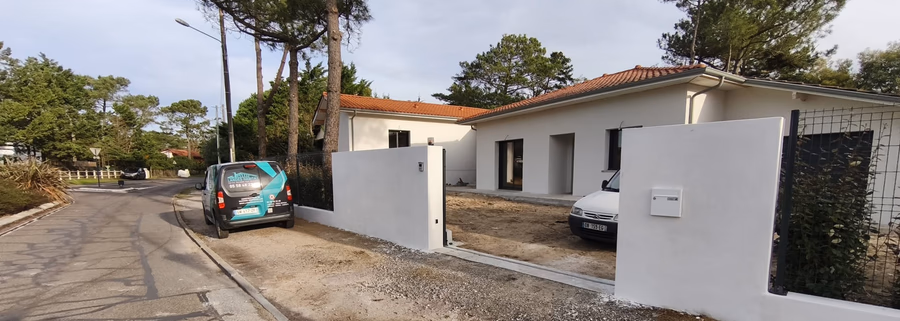 Projet de rénovation et d'extension d'une maison à Capbreton par Landes Habitat