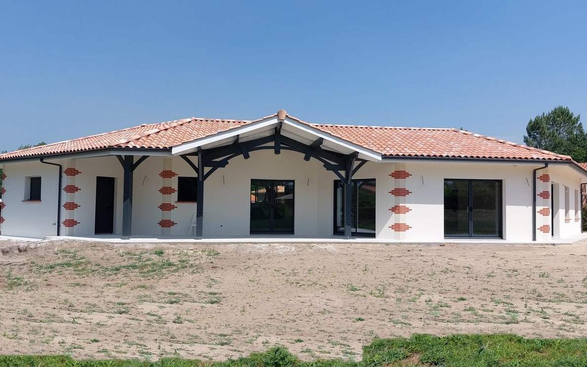 Maison neuve construite à Aureilhan (40200) – Landes Habitat