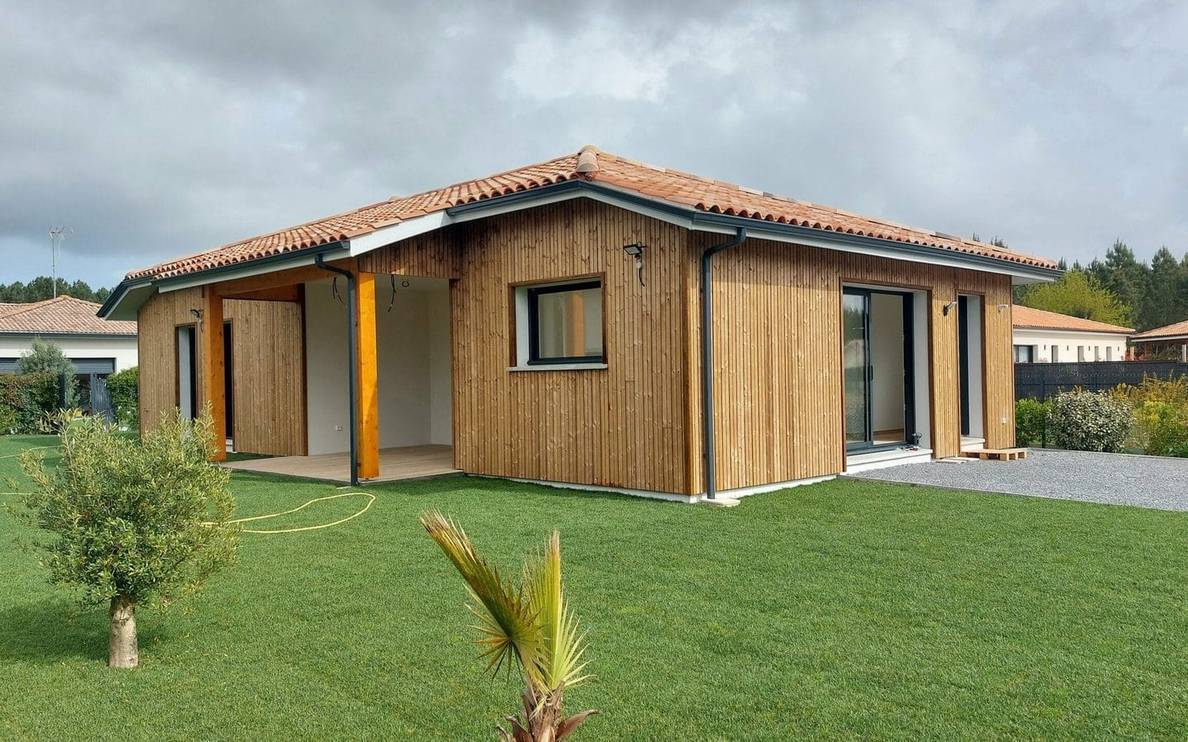 Exemple de réalisation de maison à Vielle-Saint-Girons dans les Landes